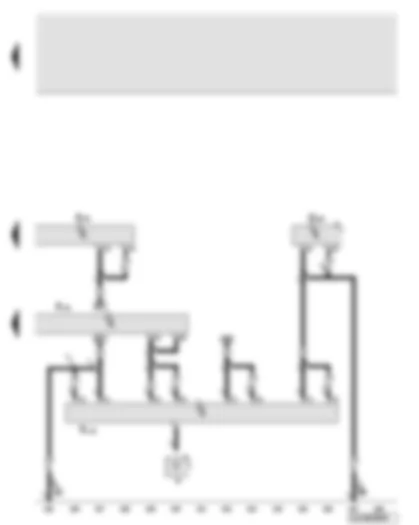 Wiring Diagram  AUDI Q7 2007 - TV tuner - aerial amplifier - entry and start authorisation switch