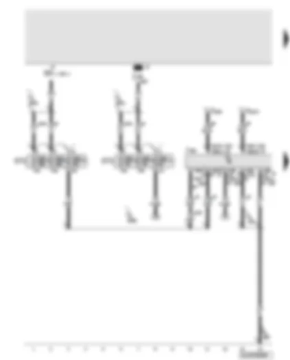 Wiring Diagram  AUDI Q7 2007 - Data bus diagnostic interface - fuses