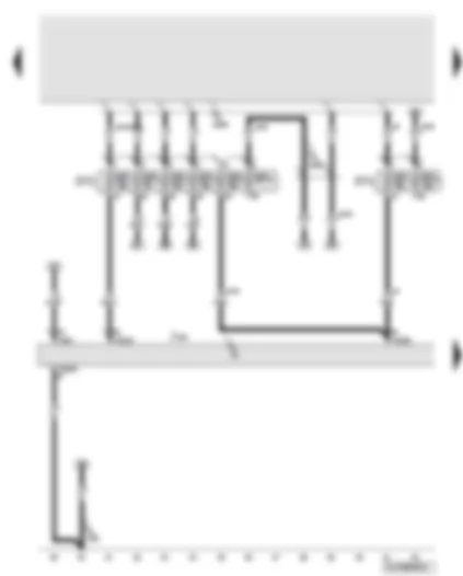 Wiring Diagram  AUDI Q7 2008 - Signal system control unit - fuses