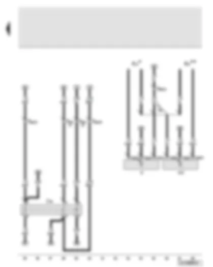 Wiring Diagram  AUDI Q7 2014 - Two-way radio cut-off relay - two-way radio