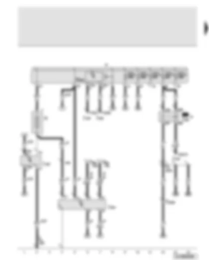 Wiring Diagram  AUDI Q7 2014 - Battery - energy management control unit - battery monitor control unit - battery isolation igniter - fuses