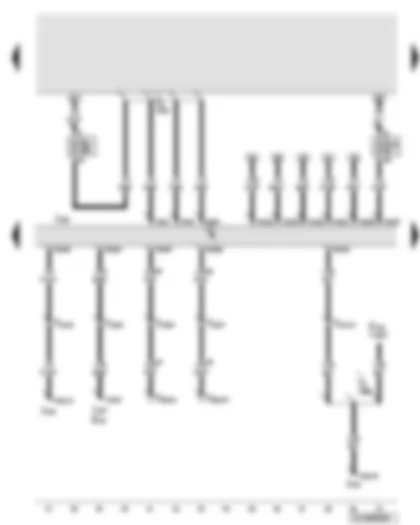 Wiring Diagram  AUDI Q7 2012 - Engine control unit