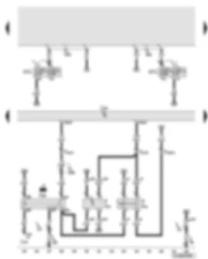 Wiring Diagram  AUDI Q7 2010 - Engine control unit - brake light switch - clutch pedal switch - brake pedal switch