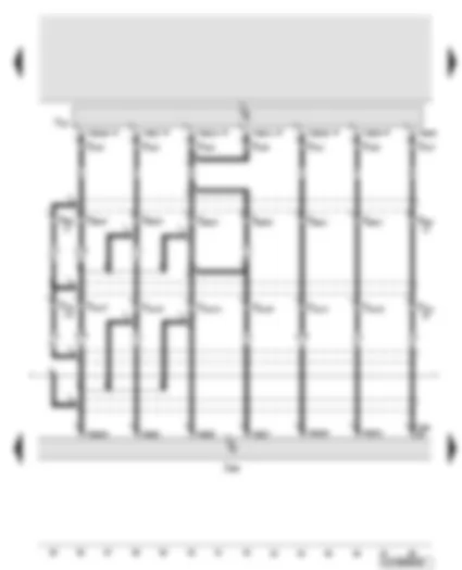 Wiring Diagram  AUDI Q7 2014 - Multifunction unit control unit - multimedia display unit 1