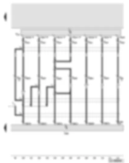 Wiring Diagram  AUDI Q7 2014 - Multifunction unit control unit - multimedia display unit 2