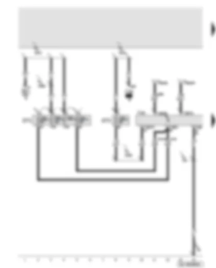 Wiring Diagram  AUDI Q7 2010 - Tyre pressure monitor control unit - fuses