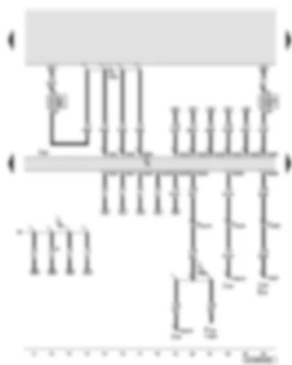 Wiring Diagram  AUDI Q7 2010 - Engine control unit