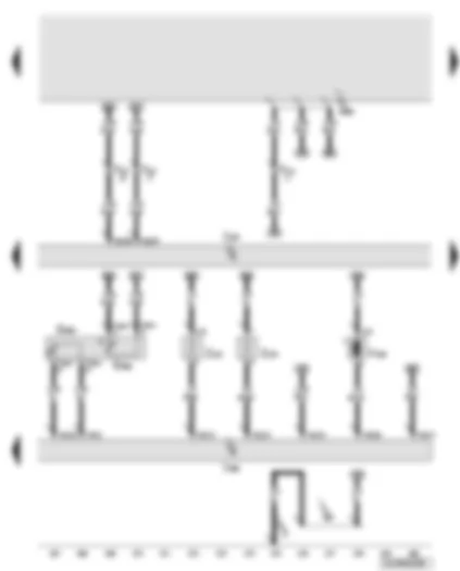 Wiring Diagram  AUDI Q7 2010 - Engine control unit - control unit for reducing agent metering system