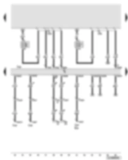 Wiring Diagram  AUDI Q7 2010 - Engine control unit - fuses