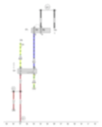 Wiring Diagram  AUDI Q7 2012 - Coolant shut-off valve relay