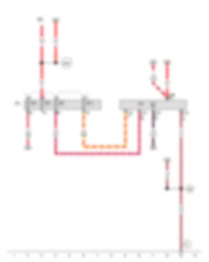 Wiring Diagram  AUDI Q7 2014 - Trailer detector control unit - Fuse carrier 3