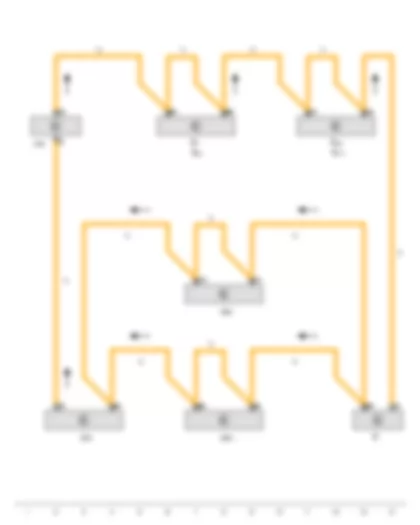 Wiring Diagram  AUDI Q7 2014 - Control unit 1 for information electronics
