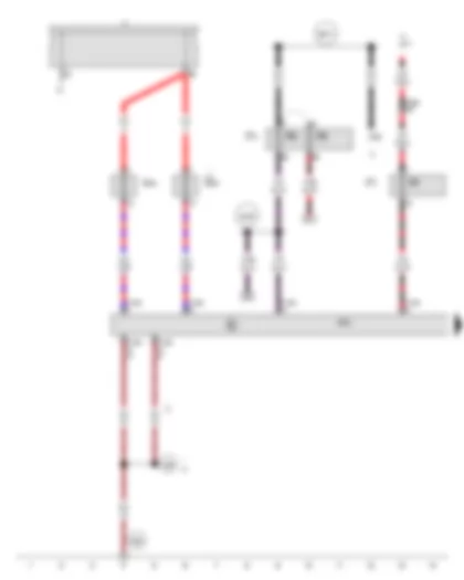 Wiring Diagram  AUDI Q7 2014 - Voltage stabiliser