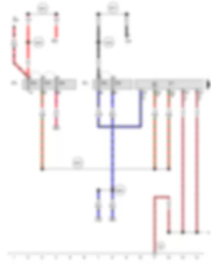 Wiring Diagram  AUDI Q7 2014 - Automatic gearbox control unit