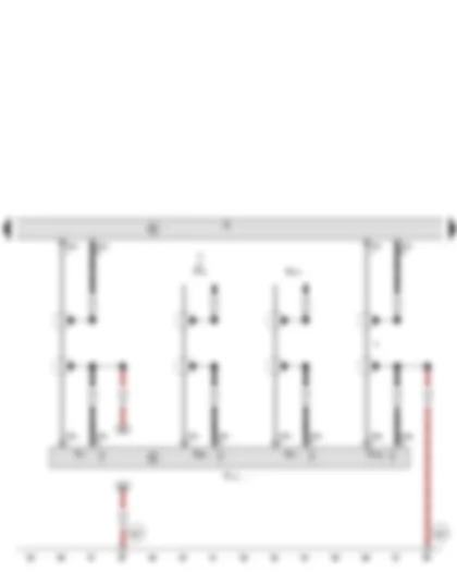 Wiring Diagram  AUDI Q7 2012 - Radio