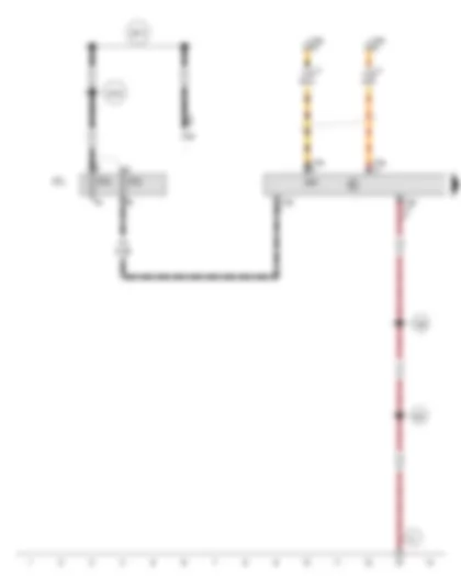 Wiring Diagram  AUDI Q7 2014 - Control unit for overhead view camera - Fuse carrier 2