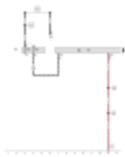 Wiring Diagram  AUDI Q7 2014 - Parking aid control unit - Fuse carrier 2