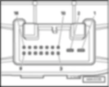 AUDI Q7 2013 Steering column electronics control unit J527