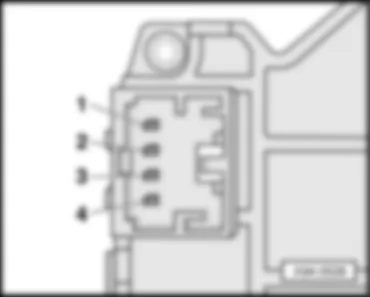 AUDI Q7 2014 Power latching control unit J657