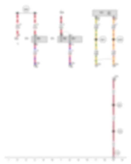 Wiring Diagram  AUDI R8 2014 - Fuse 2 on fuse holder D - Fuse 2 (30) - 12-pin connector