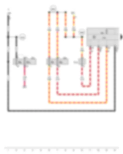 Wiring Diagram  AUDI R8 2014 - ABS control unit - ABS control unit fuse 1