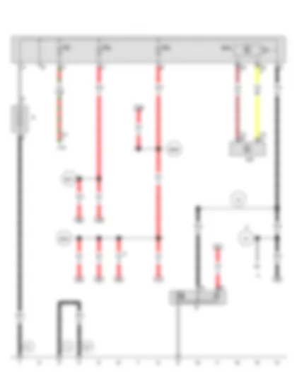 Wiring Diagram  AUDI TT 2009 - Battery - Starter - Battery isolation igniter