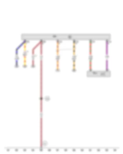 Wiring Diagram  AUDI TT 2011 - Control unit for structure-borne sound - Actuator for structure-borne sound