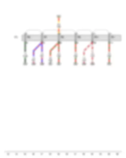 Wiring Diagram  AUDI TT 2014 - Fuse carrier 2