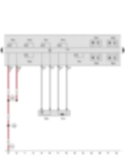 Wiring Diagram  AUDI TT 2012 - Clutch temperature sender - Mechatronic unit for dual clutch gearbox