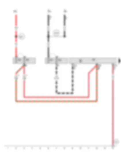 Wiring Diagram  AUDI TT 2009 - Electronically controlled damping control unit