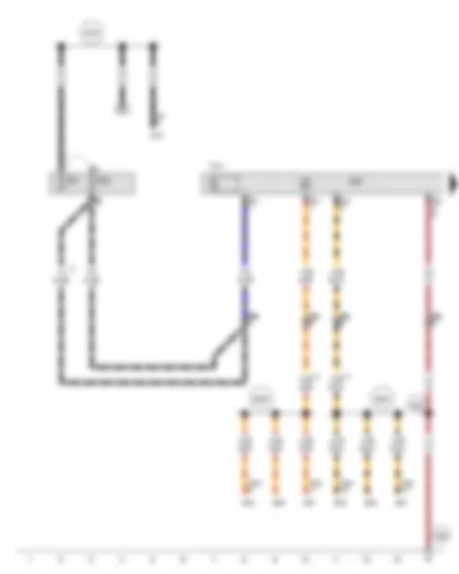 Wiring Diagram  AUDI TT 2009 - All-wheel drive control unit - Haldex coupling pump