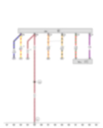 Wiring Diagram  AUDI TT 2014 - Control unit for structure-borne sound - Actuator for structure-borne sound