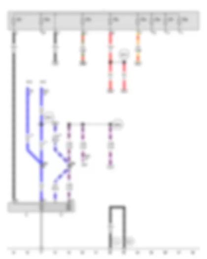 Wiring Diagram  AUDI TT 2014 - Alternator