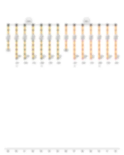 Wiring Diagram  AUDI TT 2014 - Connection 2 (powertrain CAN bus - high) - in main wiring harness - Connection 2 (powertrain CAN bus - low) - in main wiring harness