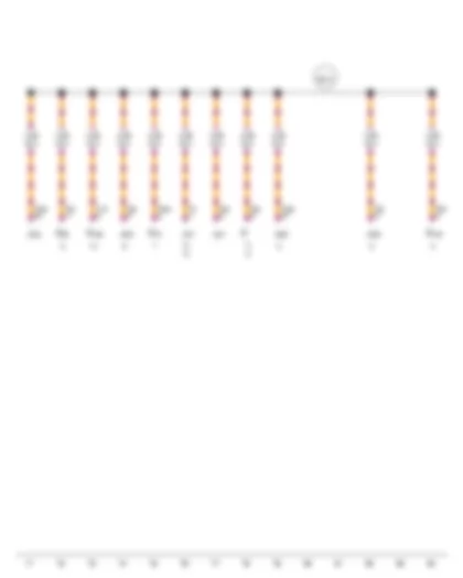 Wiring Diagram  AUDI TT 2011 - Connection 1 (infotainment CAN bus - high) - in main wiring harness