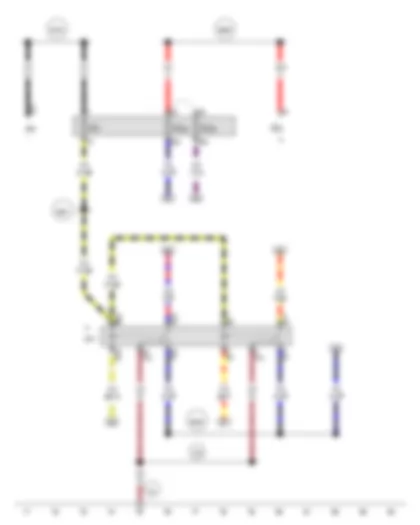 Wiring Diagram  AUDI TT 2013 - Cabriolet windbreak control unit