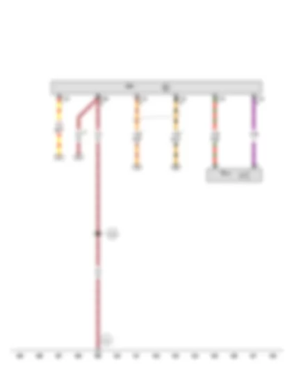 Wiring Diagram  AUDI TT 2012 - Control unit for structure-borne sound - Actuator for structure-borne sound