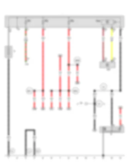 Wiring Diagram  AUDI TT 2013 - Battery - Starter - Battery isolation igniter