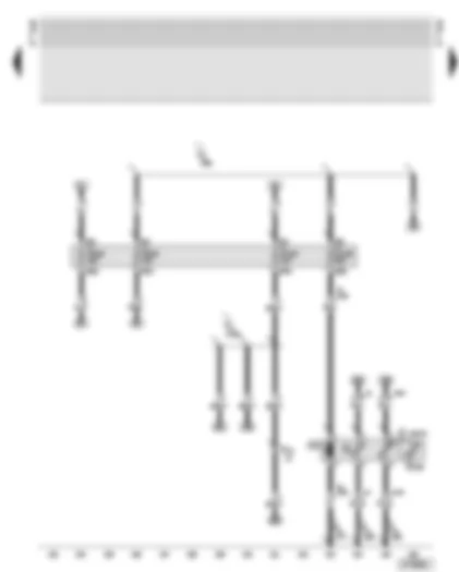 Wiring Diagram  AUDI TT 2006 - Fuses - fuel gauge sender - fuel pump (pre-supply pump)