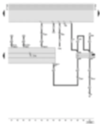 Wiring Diagram  AUDI TT 2006 - Direct shift gearbox mechatronics - starter inhibitor relay