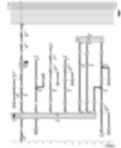 Wiring Diagram  AUDI TT 2000 - Electric window lifters - front left - fuse for window lifters