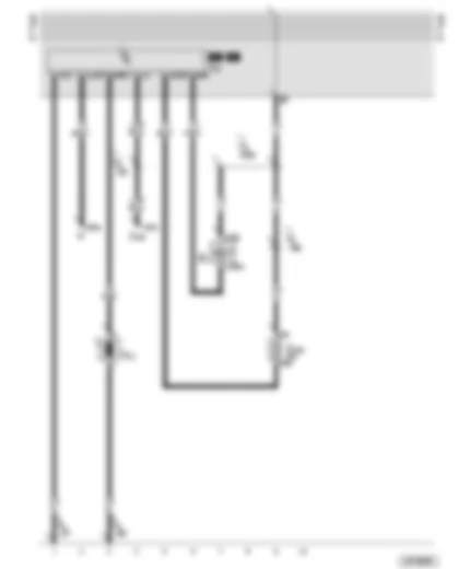 Wiring Diagram  AUDI TT 1999 - Headlight washer system
