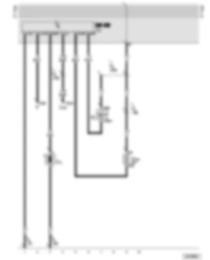 Wiring Diagram  AUDI TT 2001 - Headlight washer system