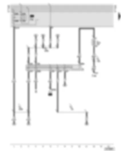 Wiring Diagram  AUDI TT 2004 - Ignition/starter switch - X contact relief relay