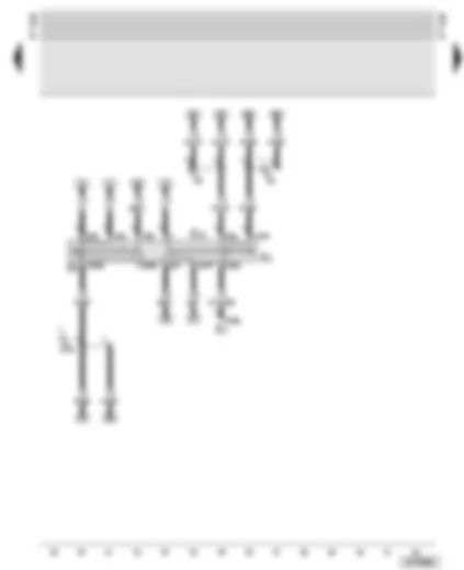 Wiring Diagram  AUDI TT 1999 - Steering column switch