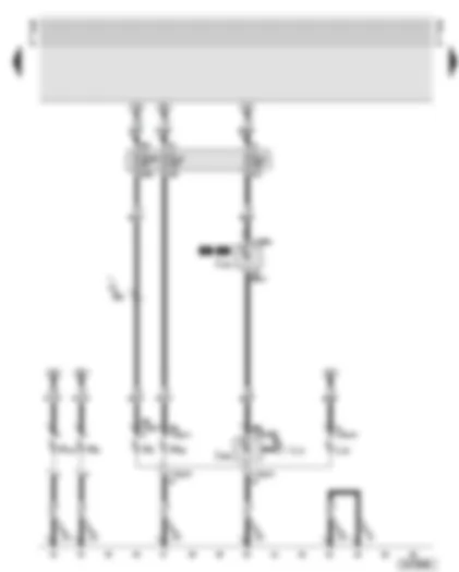 Wiring Diagram  AUDI TT 2005 - Fuses - left gas discharge lamp - left gas discharge lamp control unit