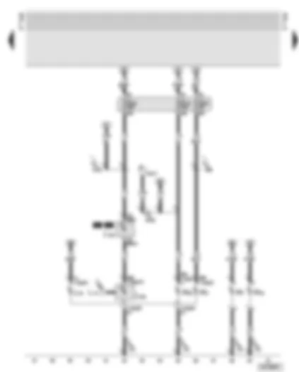 Wiring Diagram  AUDI TT 2006 - Fuses - right gas discharge lamp - right gas discharge lamp control unit