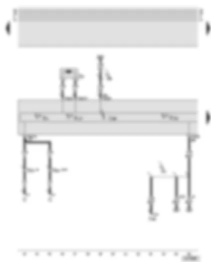 Wiring Diagram  AUDI TT 2002 - Dash panel insert - immobilizer