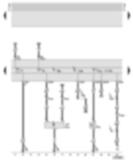 Wiring Diagram  AUDI TT 2006 - Dash panel insert - speedometer sender - coolant shortage indicator switch