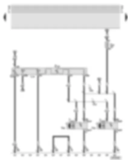 Wiring Diagram  AUDI TT 2002 - Headlight range control adjuster - headlight range control motors